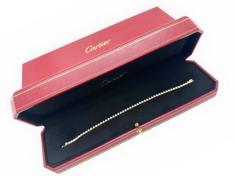 CARTIER C De Cartier Diamond Tennis Bracelet 18kt Rose Gold