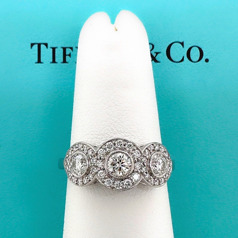 Tiffany & Co. Circlet Ring of Diamonds in Platinum