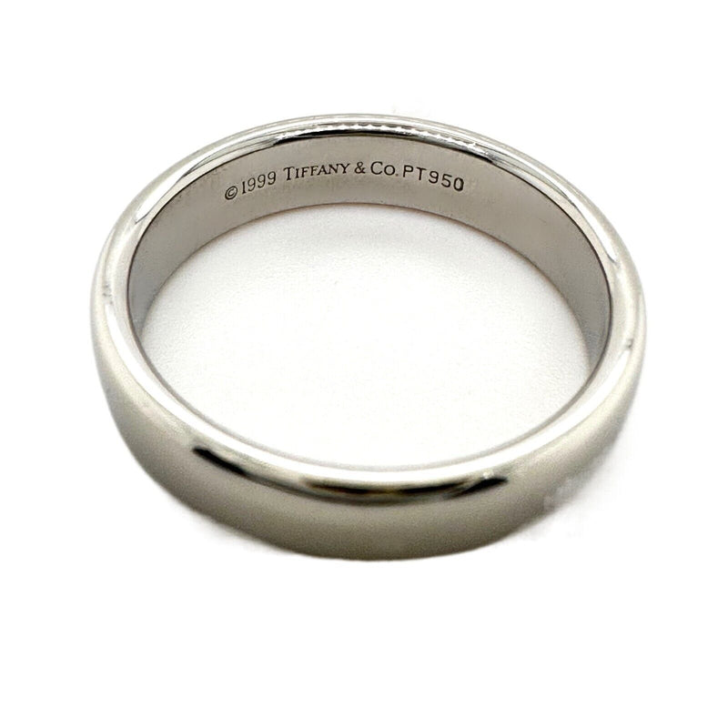 Tiffany & Co. Forever Wedding Band Ring 4.5 mm Platinum