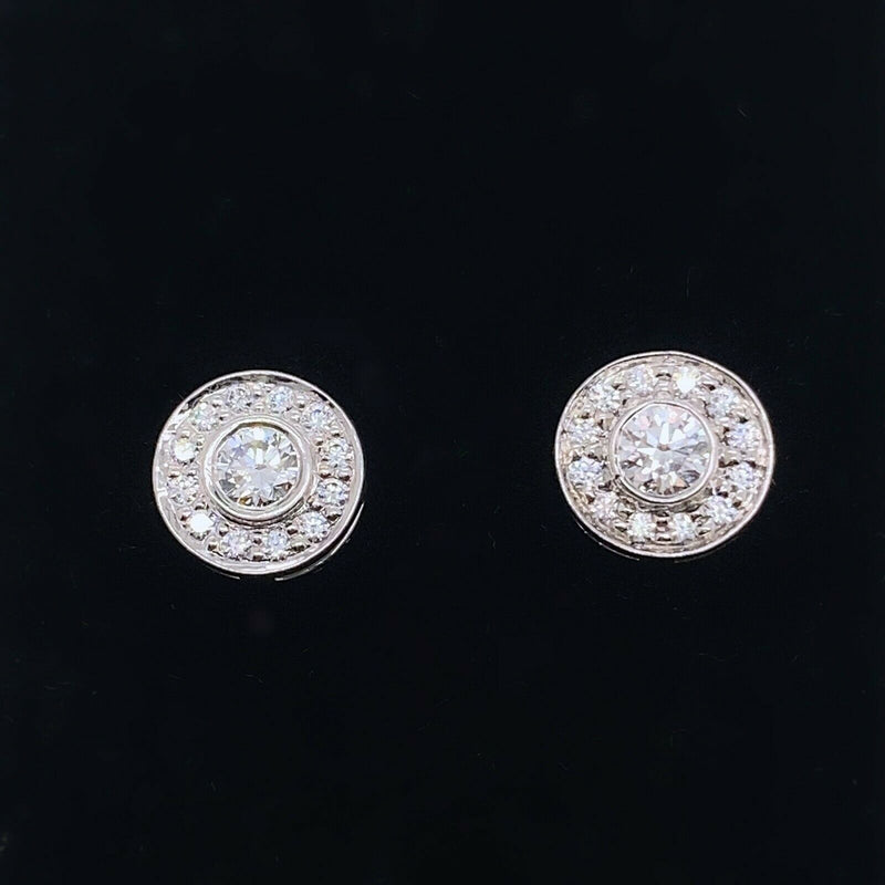 Platinum Earrings | Gold & Diamond Platinum Earrings Design