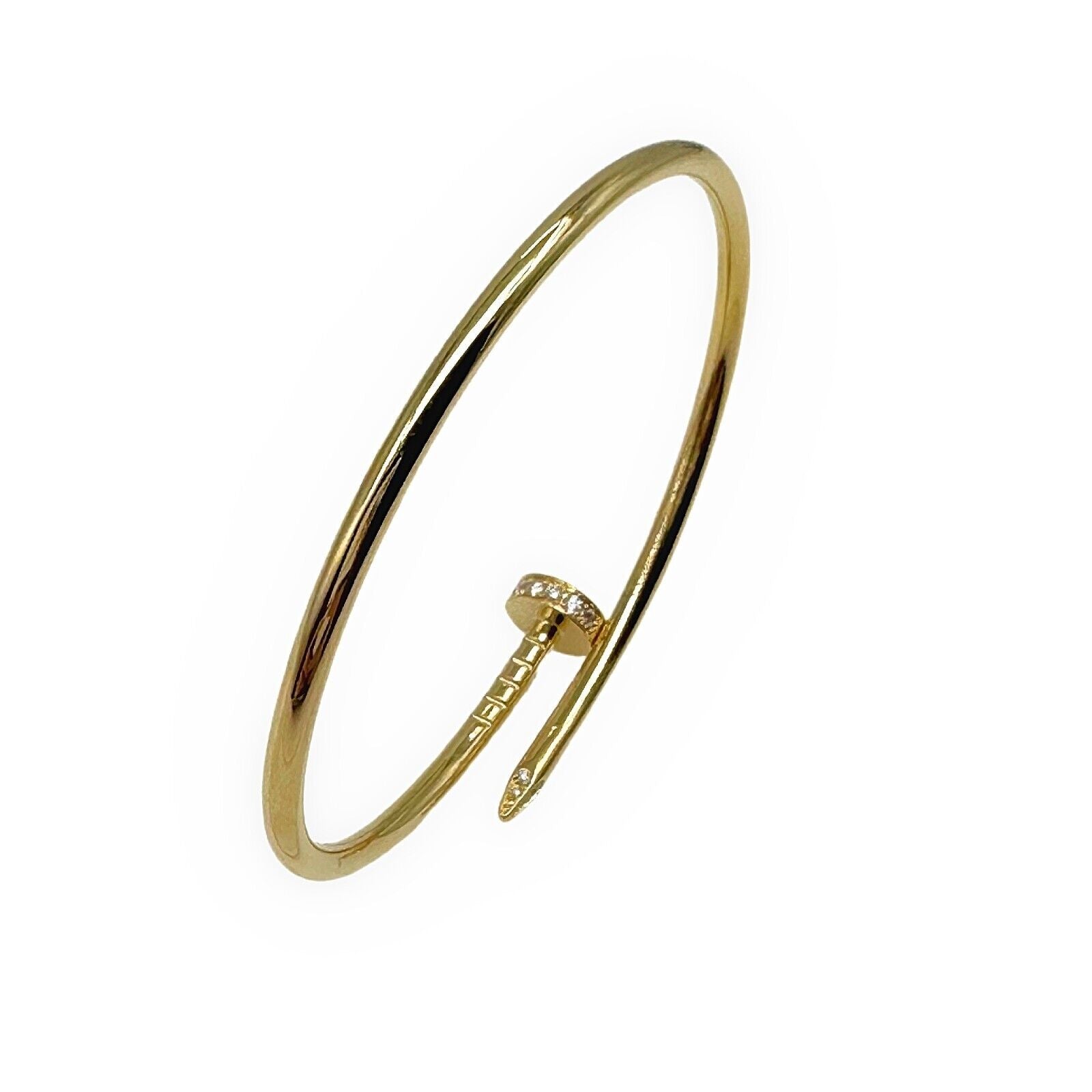 gold nail bracelet Alpha Accessories SALE