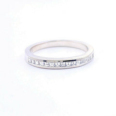 Jeff Cooper Eternal Emily Diamond Wedding Band 18kt White Gold 2 MM