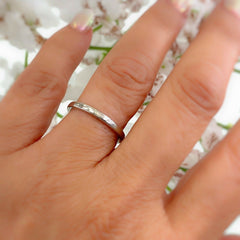 Jeff Cooper 2 MM Platinum Wedding Band Ring