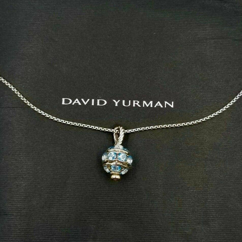 David Yurman 18k Crossover Cable Necklace - Diamond Exchange USA