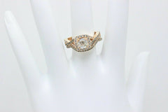 Le Vian Cushion Diamond Engagement Ring 14k Rose Gold 1.83 ct $15,000 Retail