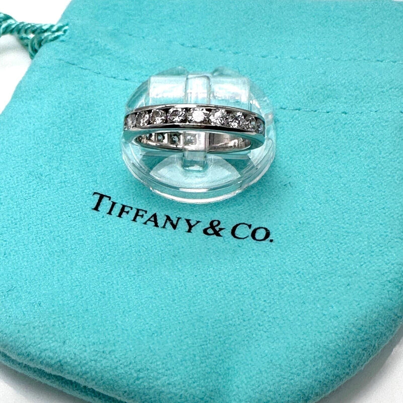Tiffany & Co. Full Circle 4 MM Diamond Channel Set Eternity Band 1.95 tcw Plat