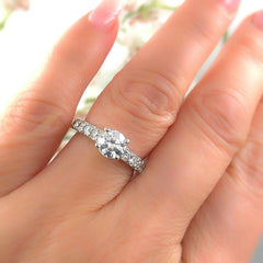 Scott Kay Platinum Diamond Engagement Ring Semi Mount 0.52 tcw